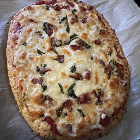 Cottage Cheese Pizza Crust