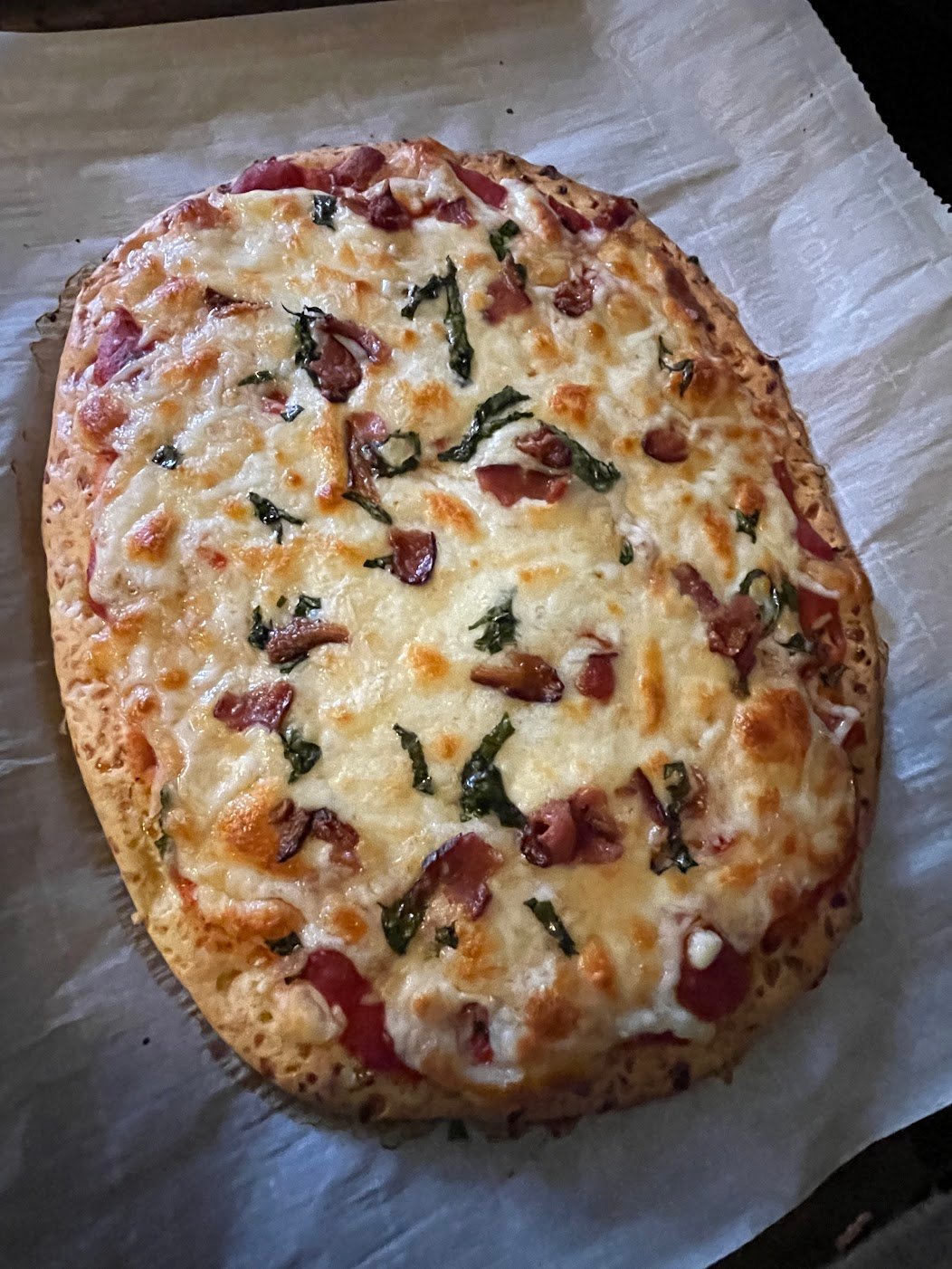 Cottage Cheese Pizza Crust