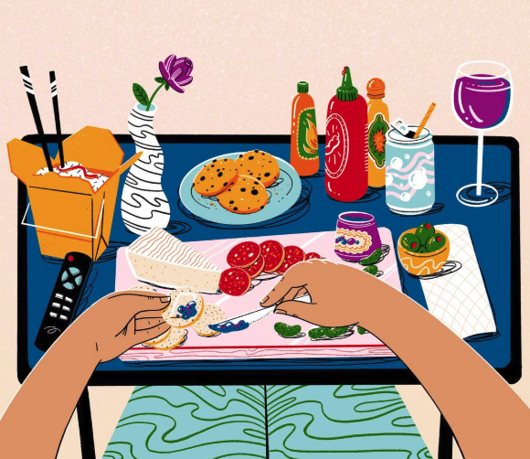Girl Dinner
