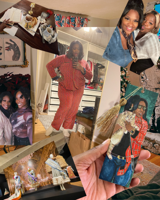 Posh Auntie Holiday Collage