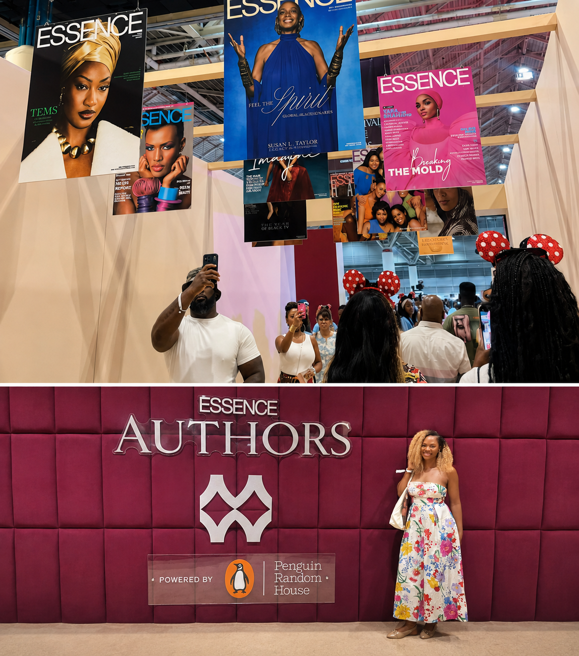 Millennial woman at Essence Festival